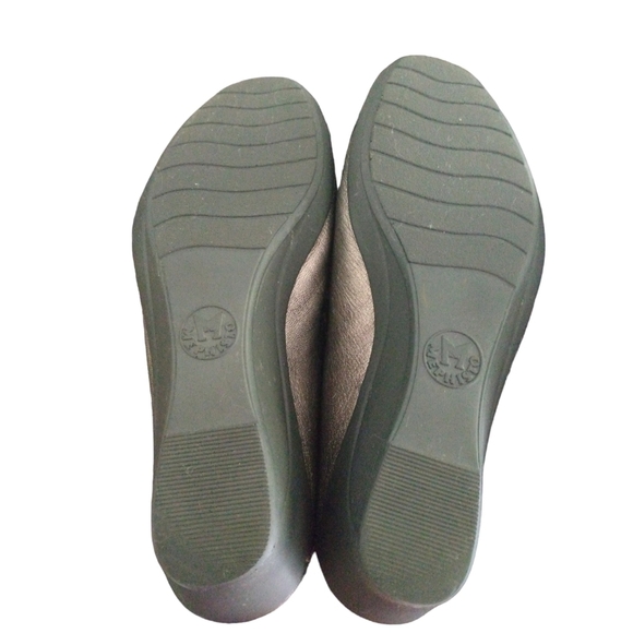 Mephisto Metallic Air Jet Heeled Mule Shoes 8.5 - Picture 4 of 11